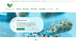 Desktop Screenshot of farmasialiitto.fi