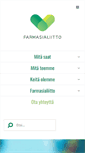 Mobile Screenshot of farmasialiitto.fi